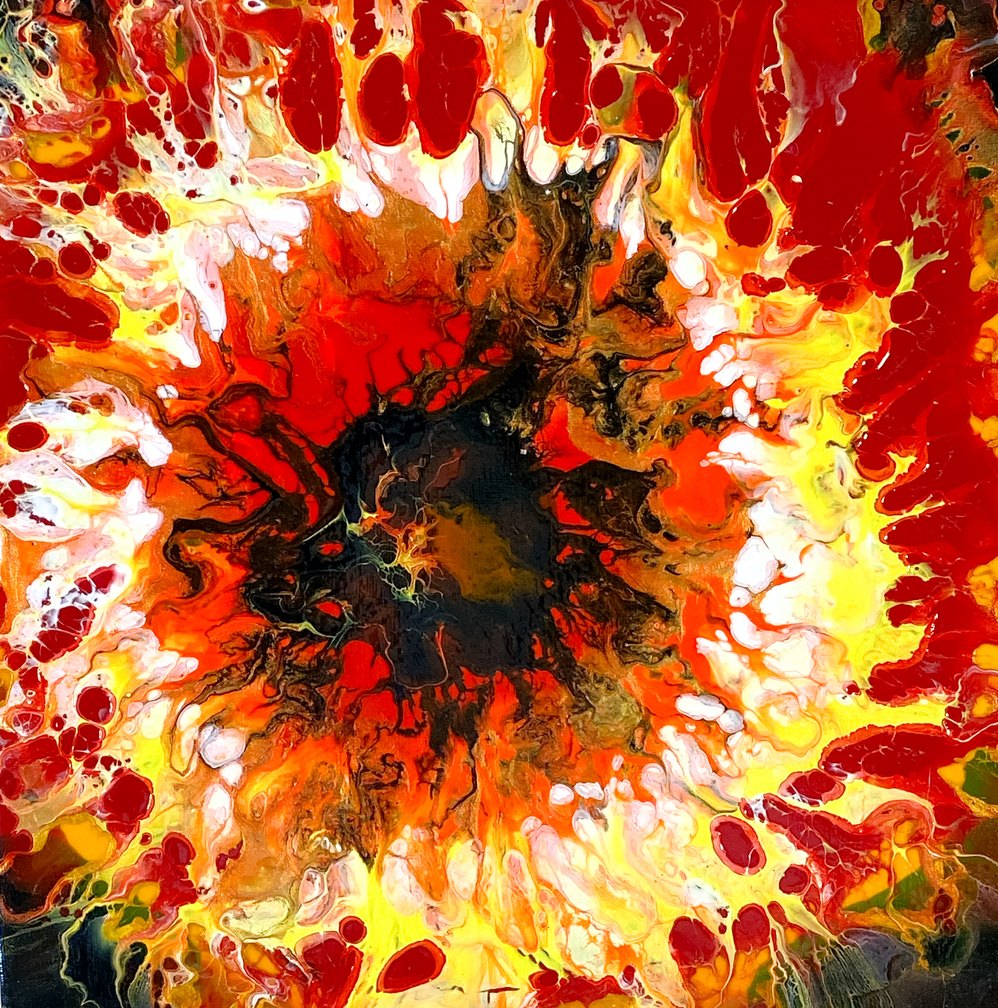 Original acrylic art painting