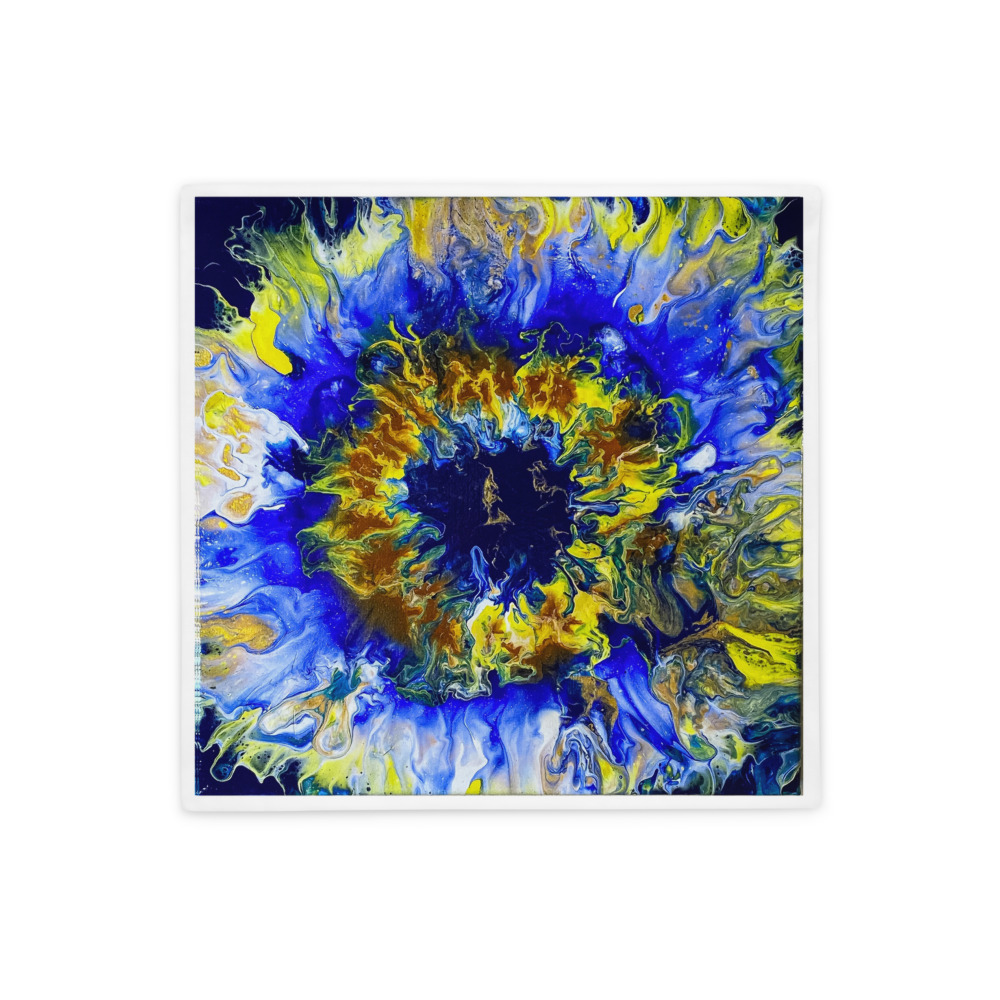 "Blue Bloomin" Pillow Case - Image 2
