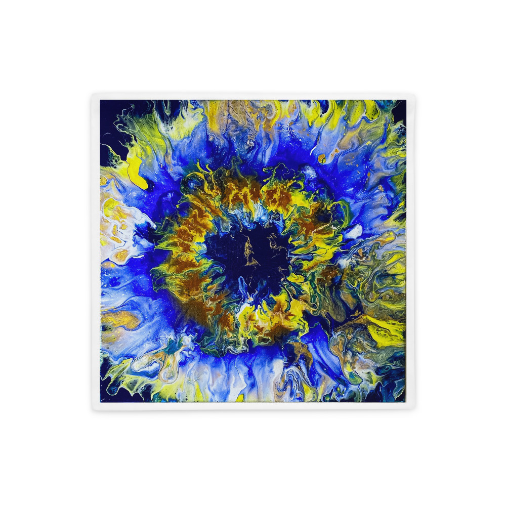 "Blue Bloomin" Pillow Case