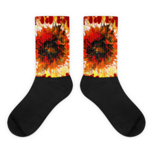 Eye of Fire Socks