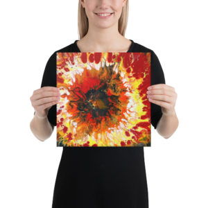 "Eye of the Fire" Canvas