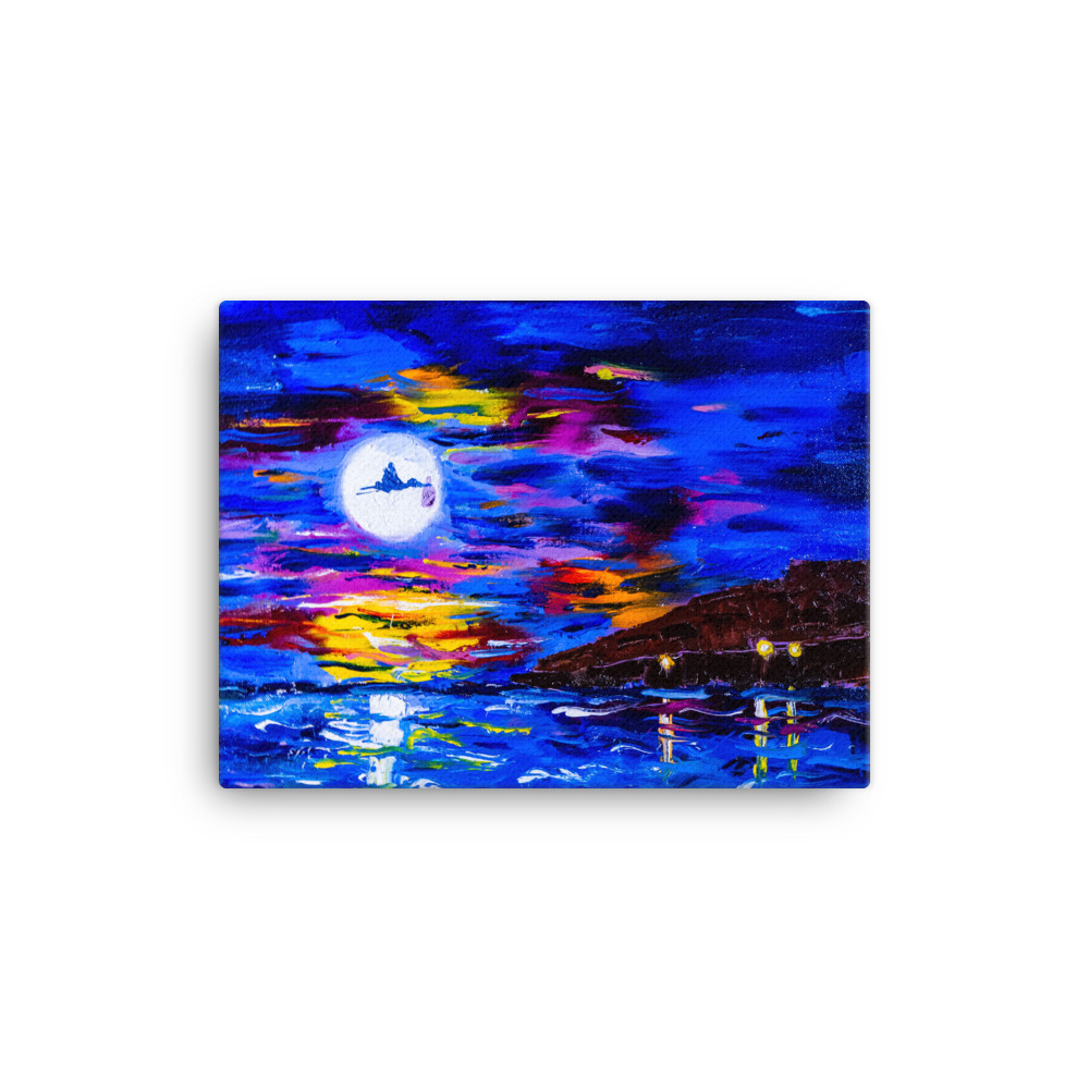 "2 AM Delivery" 12" x 16" Canvas