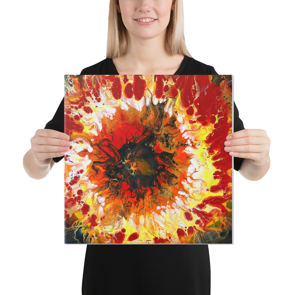 "Eye of the Fire" Canvas - Image 2