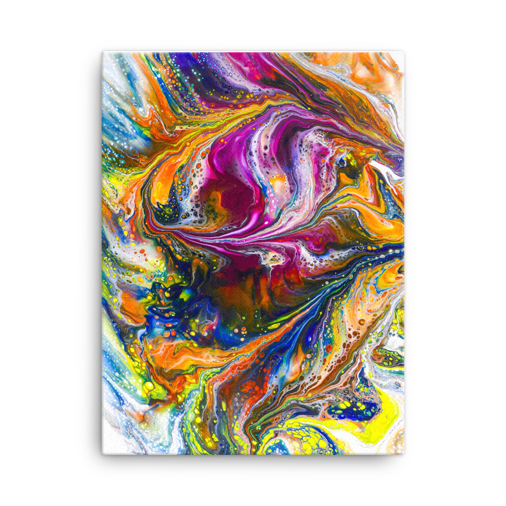 "Color My World" Canvas - Image 3