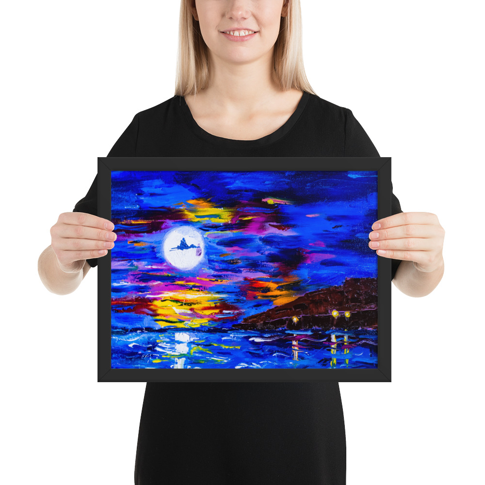 "2 AM Delivery" Framed photo paper poster - Image 2
