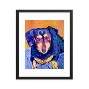 "My Namesake" Framed photo paper poster