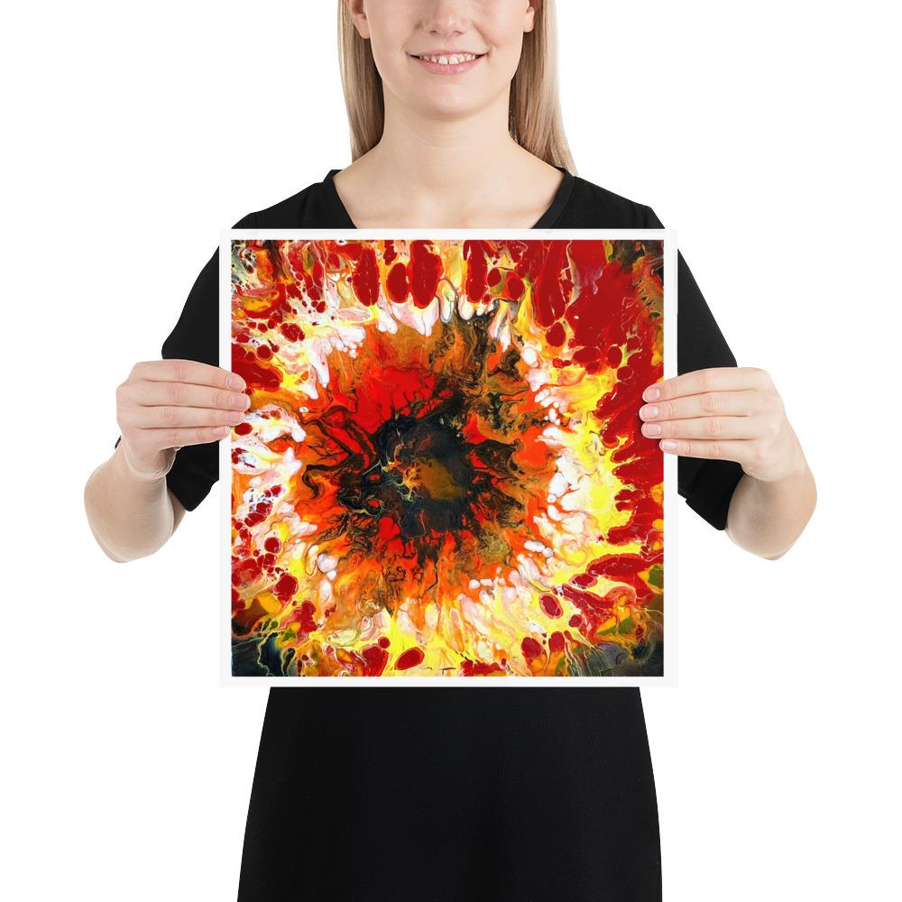 Eye of the Fire Photo paper poster - Image 3