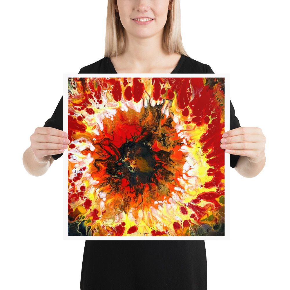 Eye of the Fire Photo paper poster - Image 4
