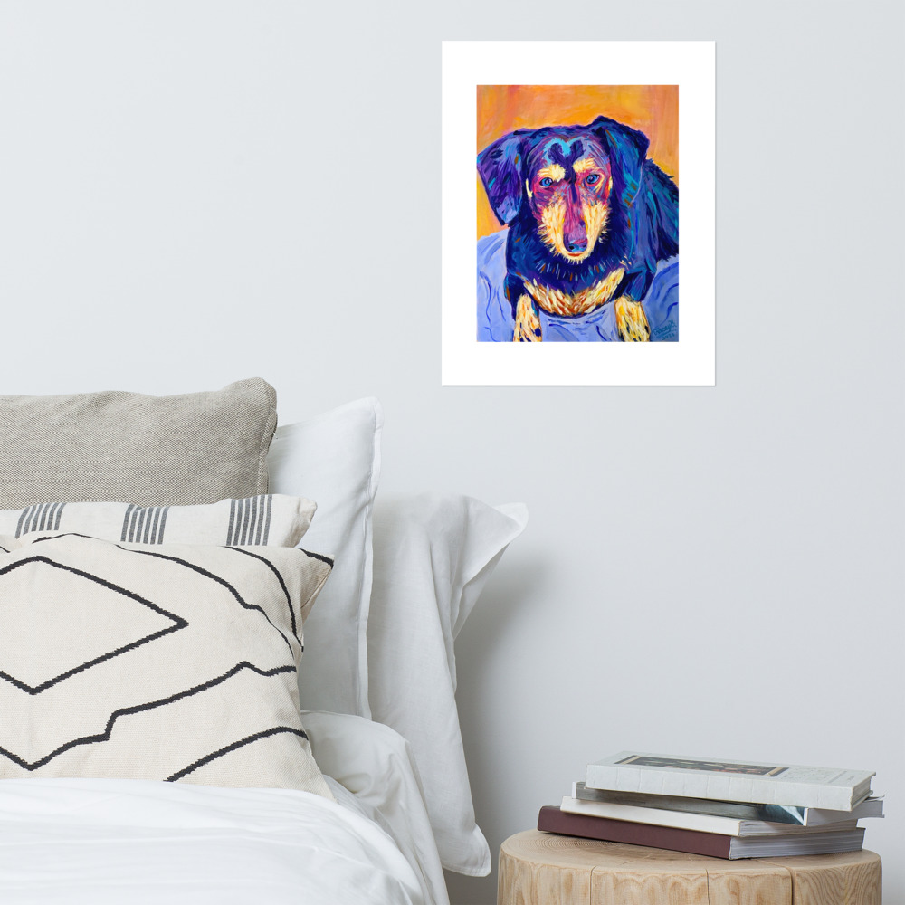 "My Namesake"  Photo paper poster