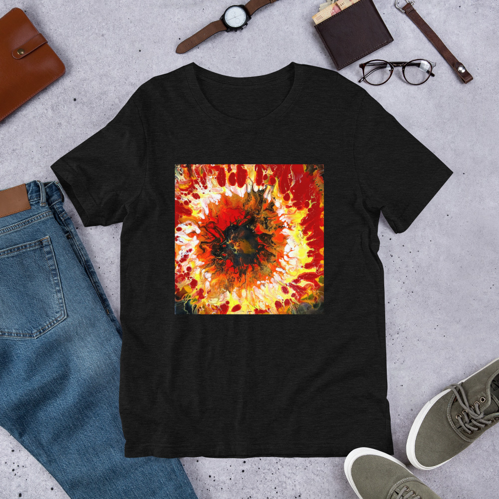 "Eye of the Fire" Short-Sleeve Unisex T-Shirt - Image 2