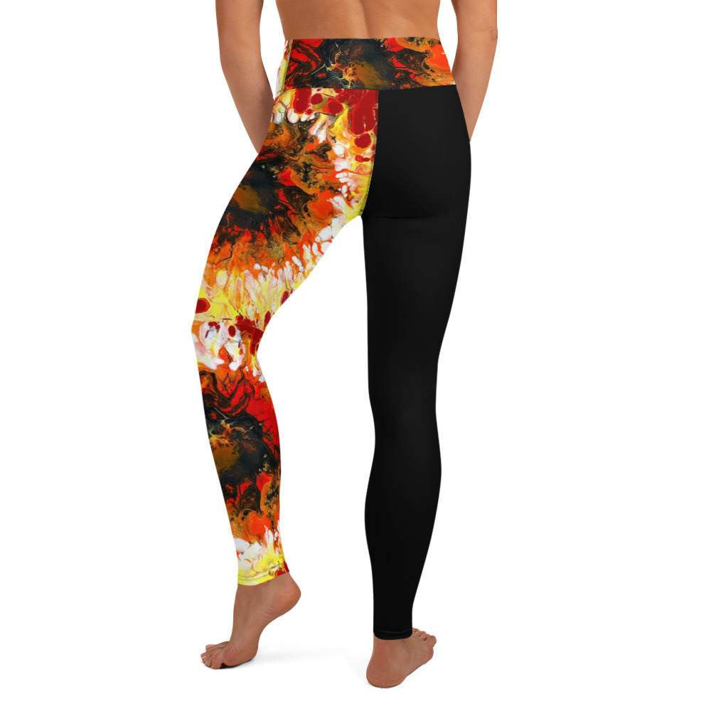 "Eye of Fire" Yoga Leggings II - Image 4