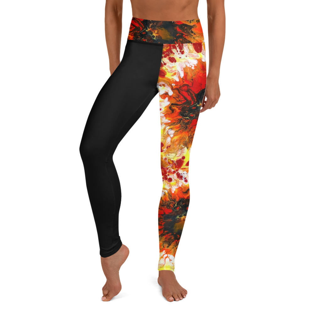 "Eye of Fire" Yoga Leggings II