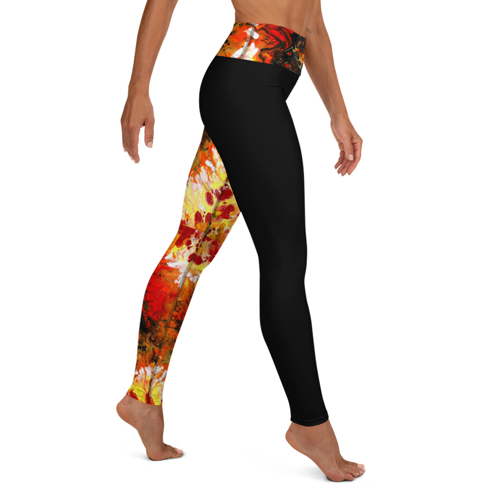 "Eye of Fire" Yoga Leggings II - Image 3