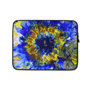 " Blue Bloomin" Laptop Sleeve