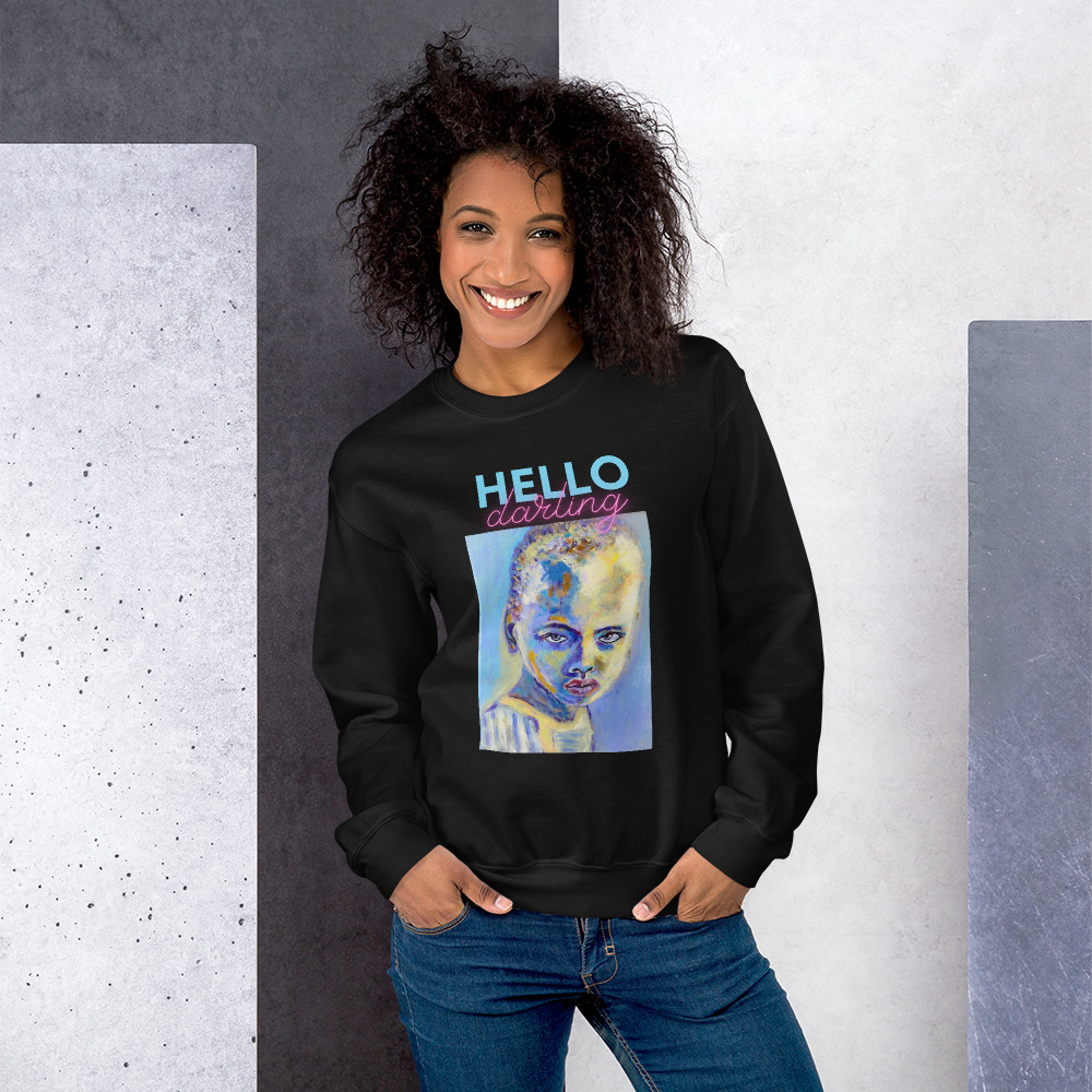 "Yes, I'm Pretty!" Unisex Sweatshirt