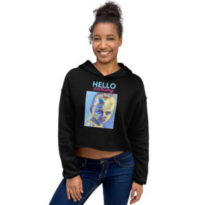 "Sweet Girl" Crop Hoodie