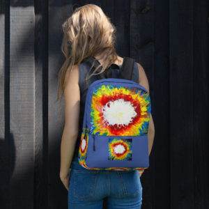 Let Your Pride Shine Through (Blue) Backpack