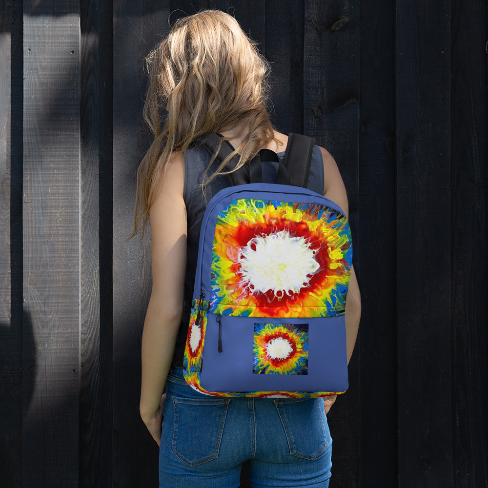 Let Your Pride Shine Through (Blue) Backpack
