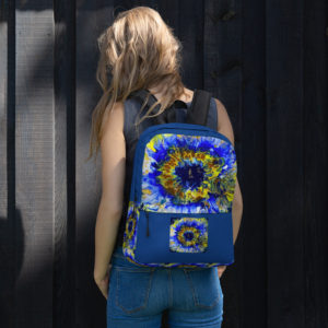 Blue Bloomin (Blue) Backpack