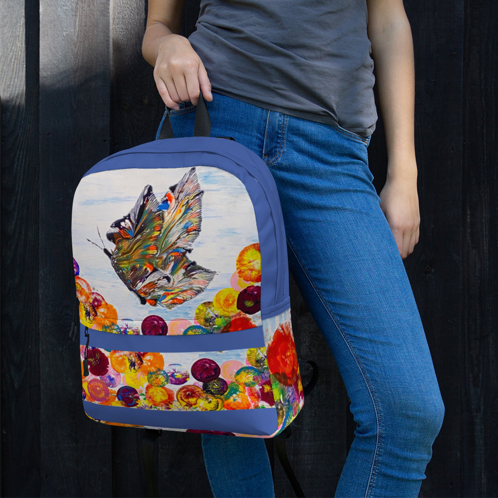 In Flight Blue Backpack - Image 2
