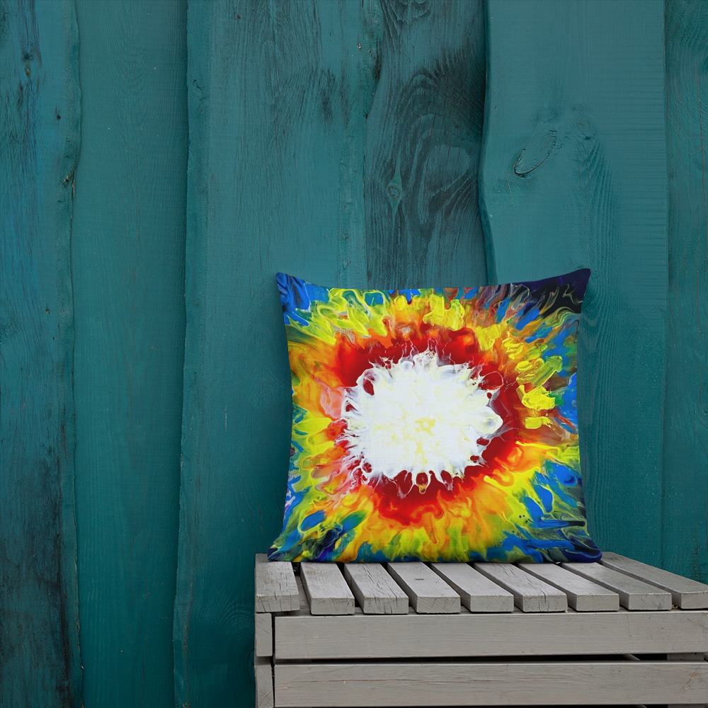 "Let Your PRIDE Shine Through" Premium Pillow - Image 4