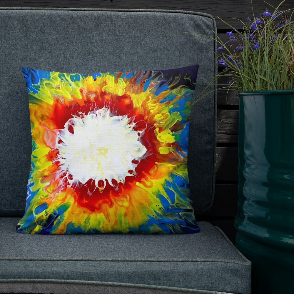 "Let Your PRIDE Shine Through" Premium Pillow - Image 5