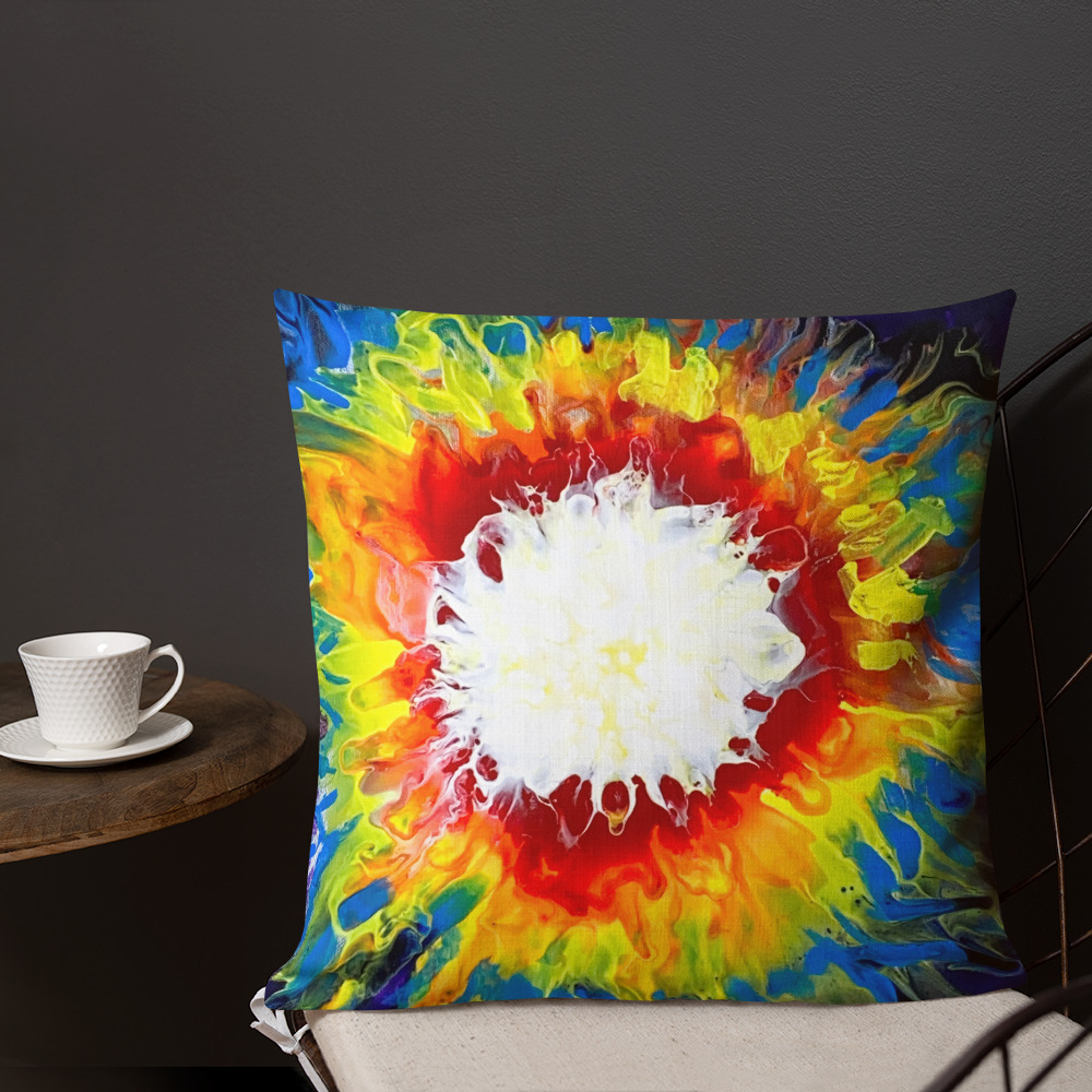 "Let Your PRIDE Shine Through" Premium Pillow - Image 6