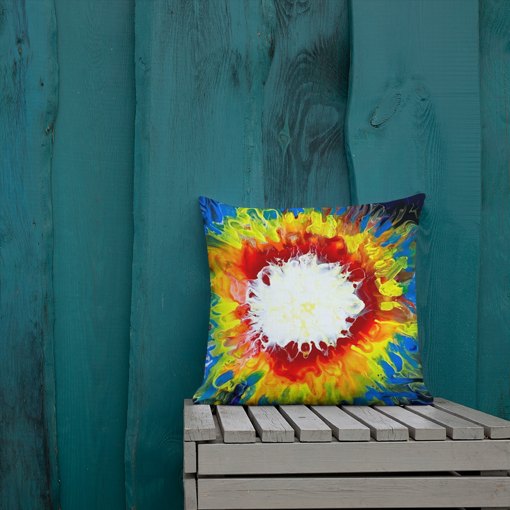 "Let Your PRIDE Shine Through" Premium Pillow