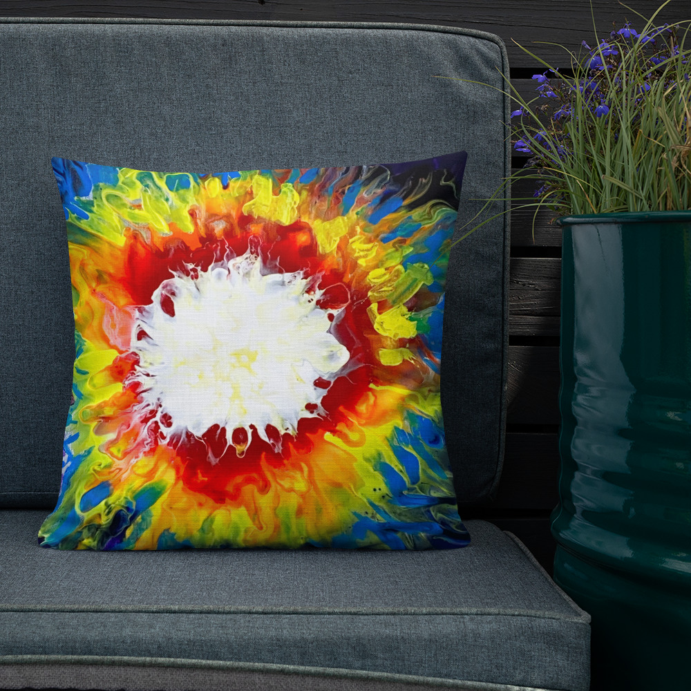 "Let Your PRIDE Shine Through" Premium Pillow - Image 2