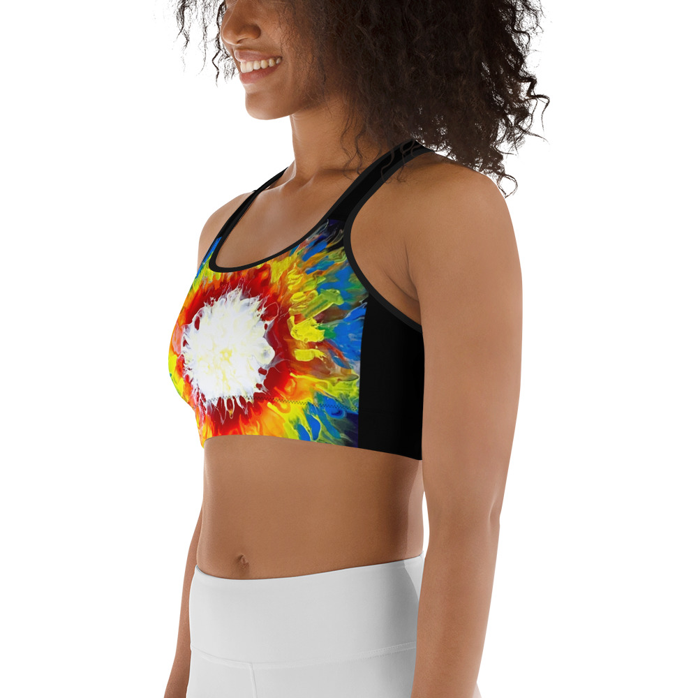 "Let Your PRIDE shine through" Sports bra - Image 2