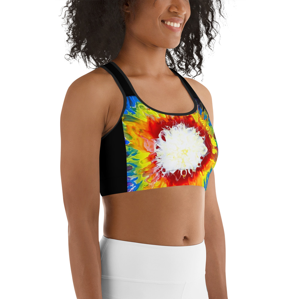 "Let Your PRIDE shine through" Sports bra - Image 3