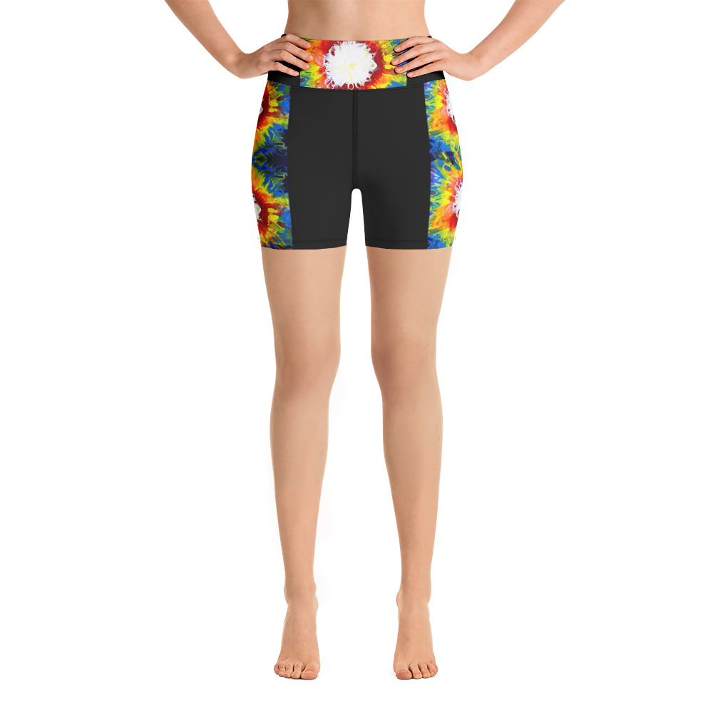"Let Your PRIDE Shine Through" Yoga Shorts