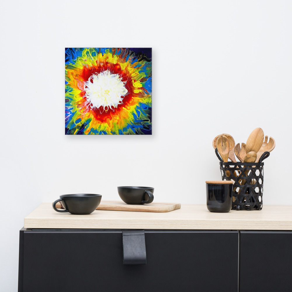 "Let Your PRIDE Shine Through" Canvas