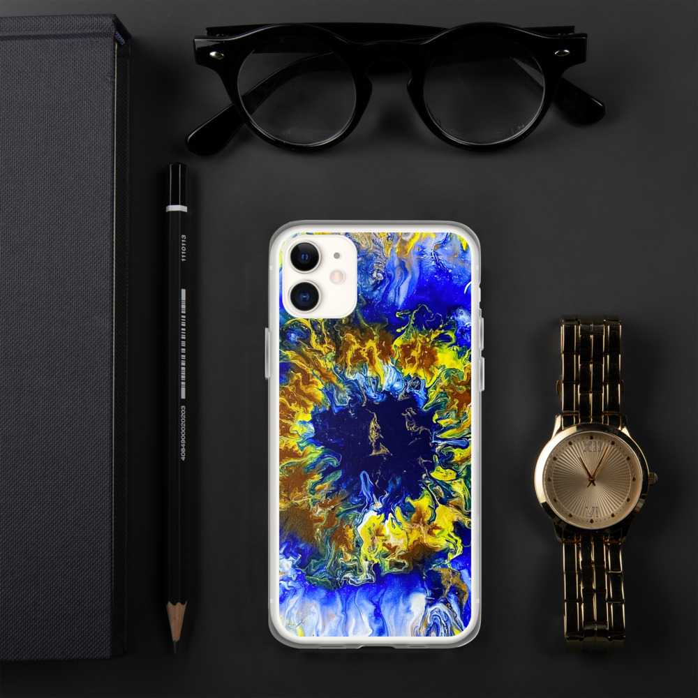 Blue Bloomin Phone Case