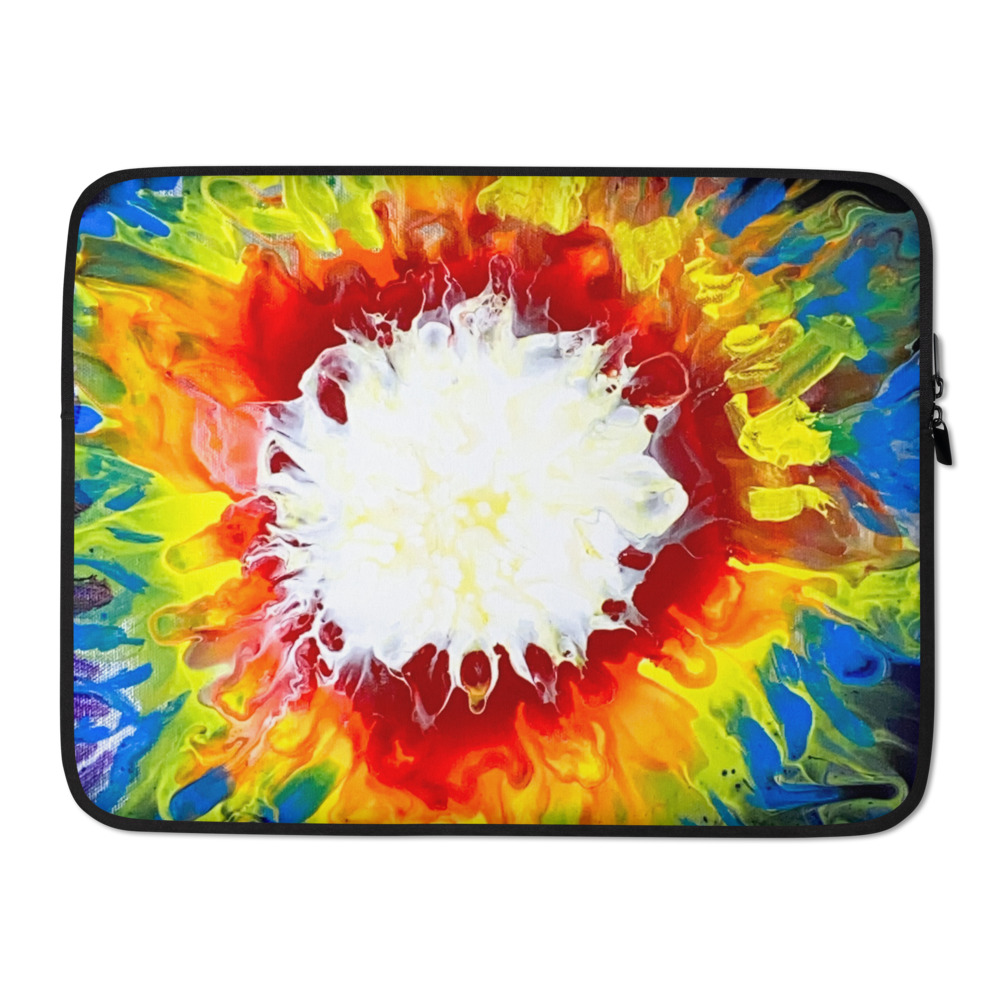 "Let Your PRIDE Shine Through" Laptop Sleeve - Image 2