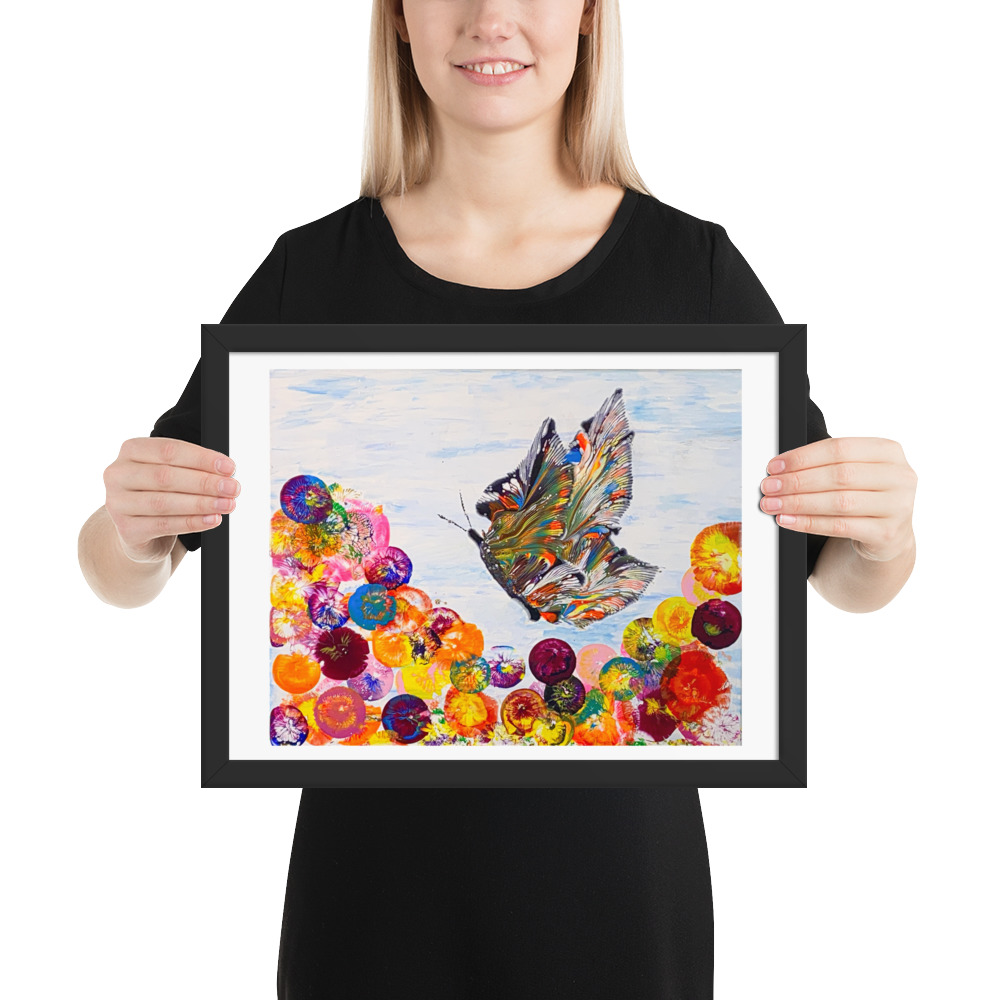 In Flight Framed photo paper poster - Image 2