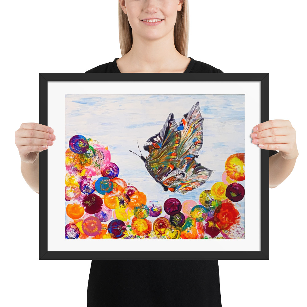 In Flight Framed photo paper poster - Image 3