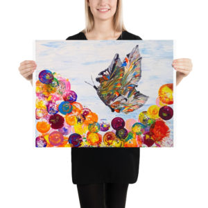 In Flight Photo paper poster