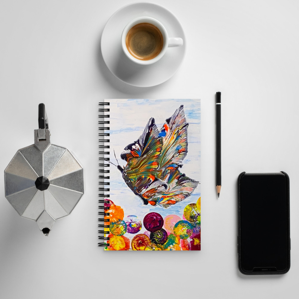 In Flight Spiral notebook