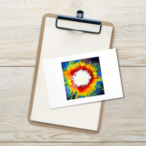 "Let Your PRIDE Shine Through" Standard Postcard