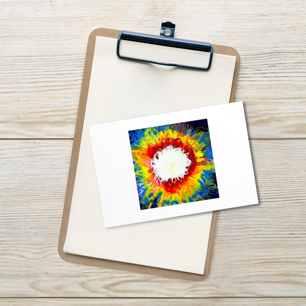 "Let Your PRIDE Shine Through" Standard Postcard