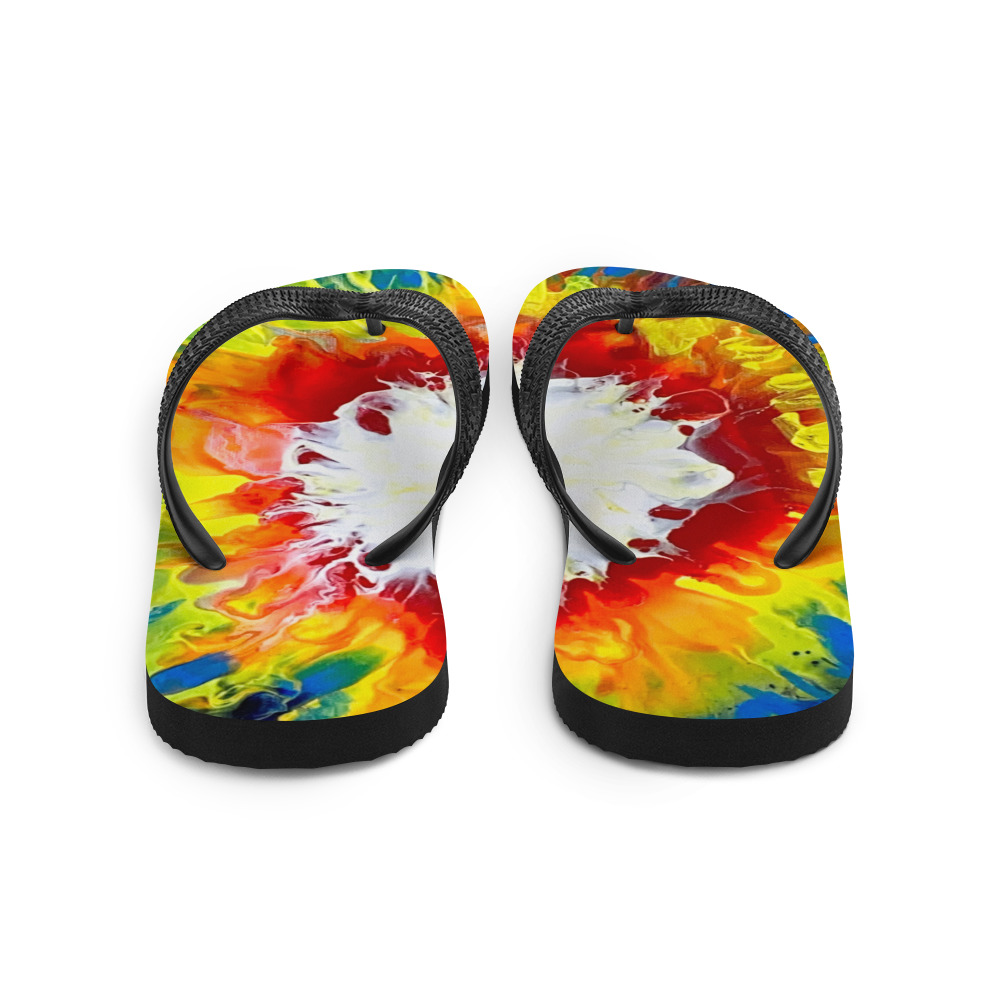 "Let Your PRIDE Shine Through" Flip-Flops - Image 3