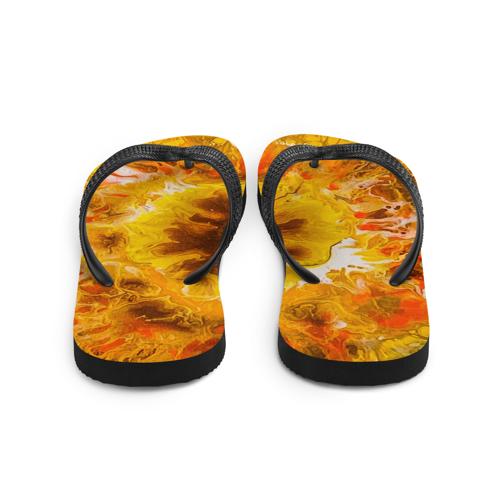 Sunflower Burst Flip-Flops - Image 3