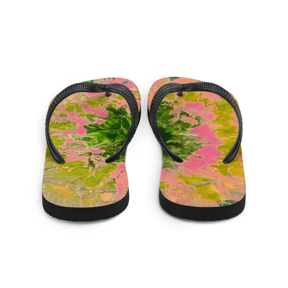 Pink goes well with Green Flip-Flops - Image 3