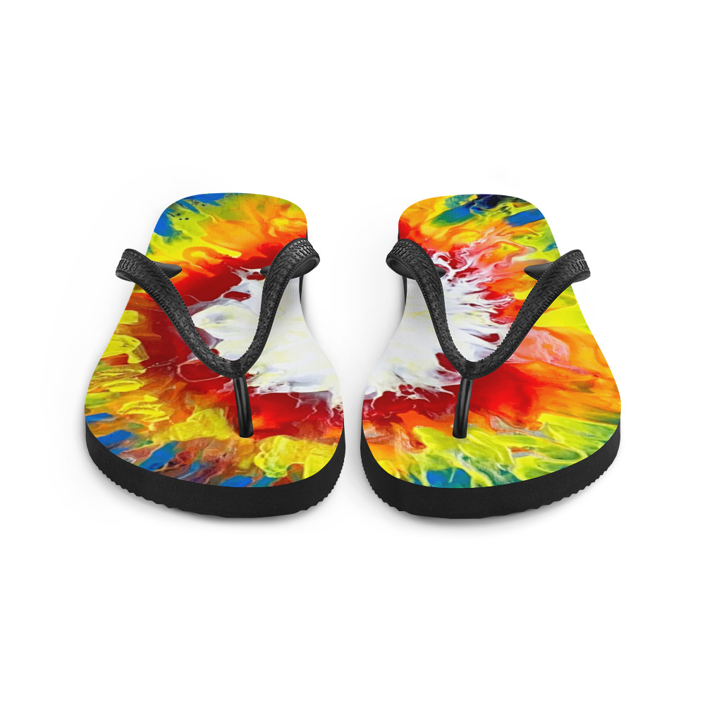 "Let Your PRIDE Shine Through" Flip-Flops - Image 4