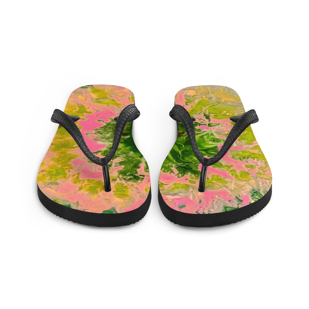 Pink goes well with Green Flip-Flops - Image 4