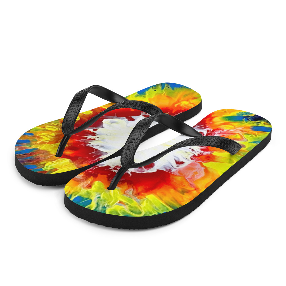 "Let Your PRIDE Shine Through" Flip-Flops - Image 2