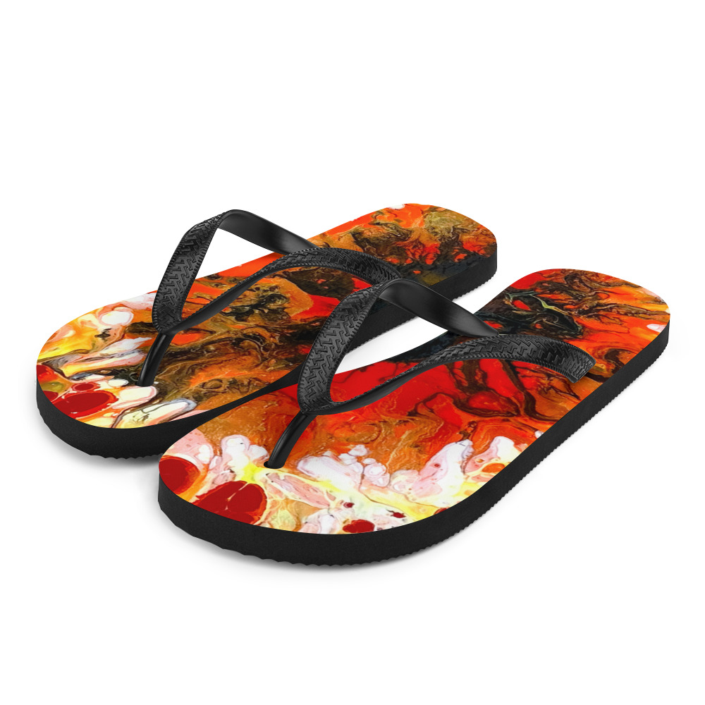 Eye of the Fire Flip-Flops - Image 2