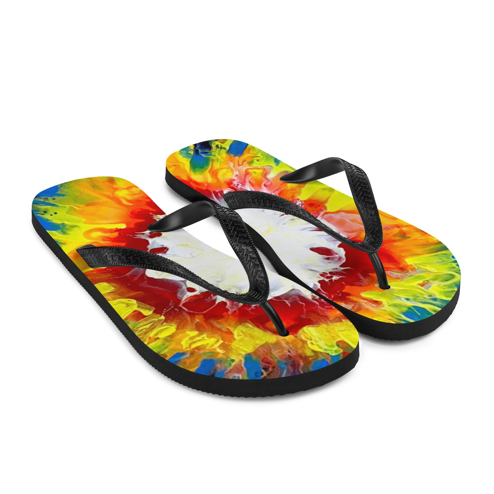"Let Your PRIDE Shine Through" Flip-Flops - Image 7