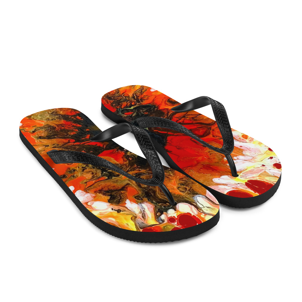 Eye of the Fire Flip-Flops - Image 7